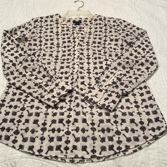 Talbots Pullover Polyester KEYS Dressy Top Small in Great Condition - Picture 15 of 16